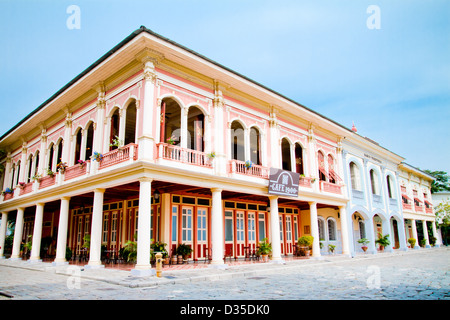 Renovierte öffentliche historische Gebäude in Guayaquil, Guayas, Ecuador Stockfoto