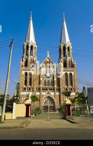 Str. Marys Kathedrale, Yangon, Myanmar, Asien Stockfoto