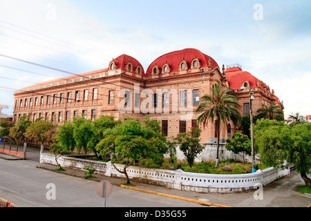 Straßen des historischen Gebäudes Cuenca Ecuador Beningno Malo Stockfoto