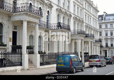 Prince Of Wales Terrasse, Kensington W8, London, UK Stockfoto