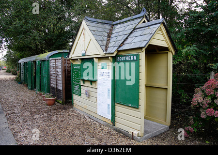 Wootton Bahnhof Isle Of Wight Hampshire England Stockfoto