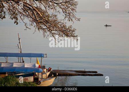 Frühmorgens am Tana-See, Bahir Dar, Äthiopien Stockfoto