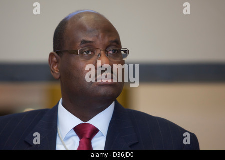 Tiemoko Meyliet Kone, Gouverneur der BCEAO (Zentralbank der westafrikanischen Staaten), Lissabon, Portugal. Stockfoto