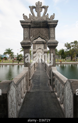 Taman Ujung Wasserpalast in Bali, Indonesien. Stockfoto