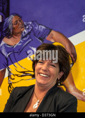 Penny-Hulse, Vizebürgermeister Auckland City Council. Stockfoto