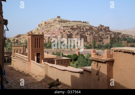 Aït-Ben-Haddou, Marokko, Afrika Stockfoto