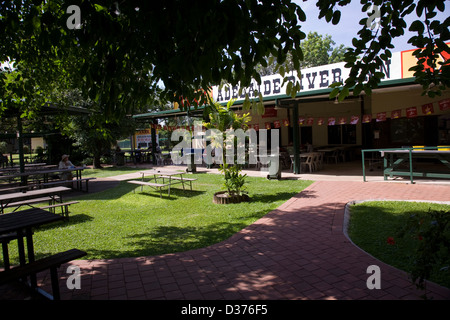 Adelaide River Inn, auf dem Stuart Highway zwischen Darwin und Katherine, Adelaide, Northern Territory, Australien. Stockfoto