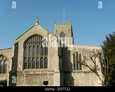 Zwölften Jahrhundert Kirche von St. Michael in Framlingham, Suffolk, UK Stockfoto