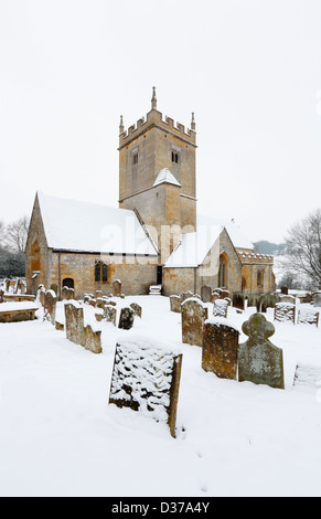 St Eadburgha Kirche, Broadway. Die Cotswolds, Worcestershire, England, UK. Stockfoto