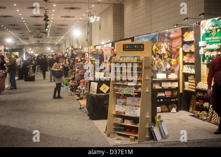 110. amerikanischen Internationalen Spielwarenmesse im Jacob Javits Convention Center in New York Stockfoto