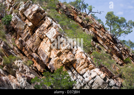 Atemberaubende Landschaft entlang der Küste von Kimberley, wie hier bei Talbot Bay, Westaustralien Stockfoto