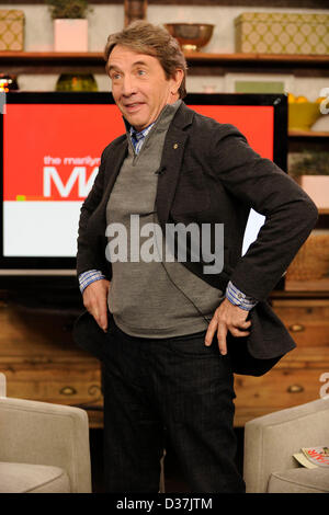 12. Februar 2013. Toronto, Kanada. EMMY und Tony Award-Winning kanadisches Symbol und lustigen Mann Martin Short erscheint auf CTV es The Marilyn Denis Show zum Interview. (DCP/N8N/ALAMY LIVE-NACHRICHTEN) Stockfoto