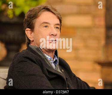 12. Februar 2013. Toronto, Kanada. EMMY und Tony Award-Winning kanadisches Symbol und lustigen Mann Martin Short erscheint auf CTV es The Marilyn Denis Show zum Interview. (DCP/N8N/ALAMY LIVE-NACHRICHTEN) Stockfoto