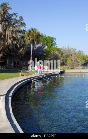 DeLeon Frühling, DeLeon Springs State Park in der Nähe von Deland, FL Stockfoto