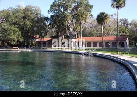 DeLeon Frühling, DeLeon Springs State Park in der Nähe von Deland, FL Stockfoto