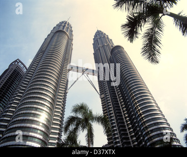 Malaysia, Kuala Lumpur, Petronas Twin Towers Stockfoto
