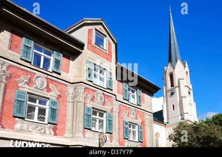 Partenkirchen, Oberbayern, Bayern, Deutschland Stockfoto