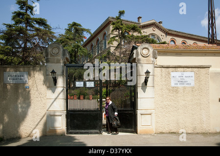Eingang zum Chalki auf Heybeliada Insel in der Nähe von Istanbul, Türkei Stockfoto