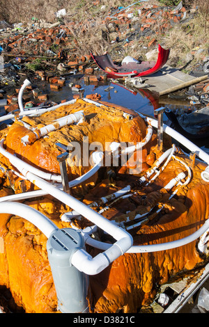 Fliegen Sie, Trinkgeld in Barrow in Furness, Cumbria, UK Stockfoto