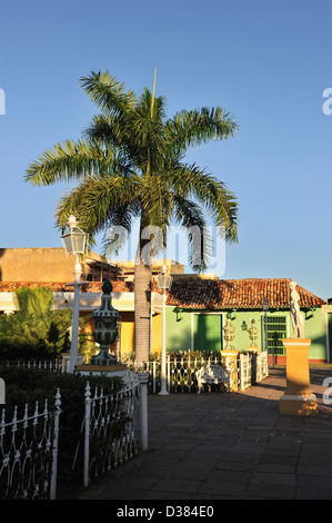 Plaza Mayor, Trinidad, Kuba Stockfoto
