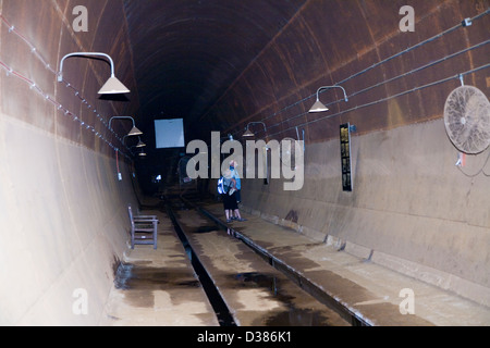 Öl-Lagerung-Tunnel, Darwin, Northern Territory, Australien Stockfoto