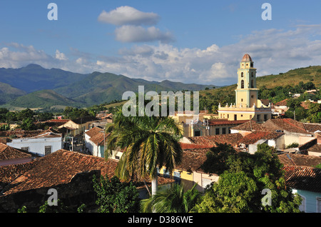 Luftaufnahme von Trinidad, Kuba Stockfoto