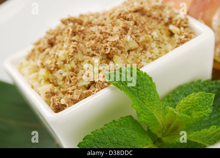 Icecream.Chinese Küche. Grüner Tee Stockfoto