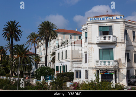 San Remo - schöne Hafenstadt in Italien Stockfoto