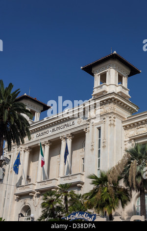 San Remo - schöne Hafenstadt in Italien Stockfoto