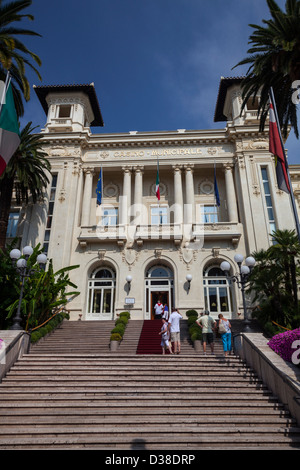 San Remo - schöne Hafenstadt in Italien Stockfoto