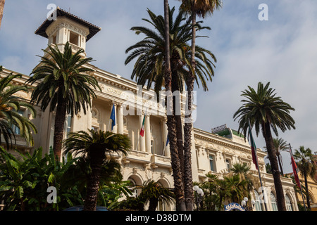 San Remo - schöne Hafenstadt in Italien Stockfoto