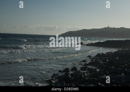 Einsamen Strand an der Gold Coast Australien Stockfoto