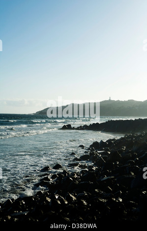 Einsamen Strand an der Gold Coast Australien Stockfoto