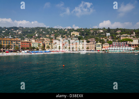 Santa Margherita - schöne Hafenstadt in Italien Stockfoto