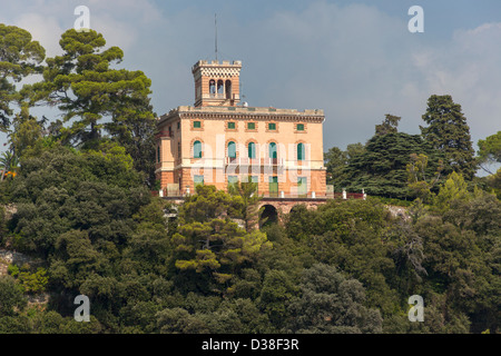 Santa Margherita - schöne Hafenstadt in Italien Stockfoto