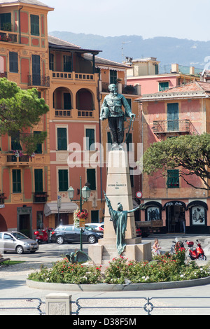 Santa Margherita - schöne Hafenstadt in Italien Stockfoto