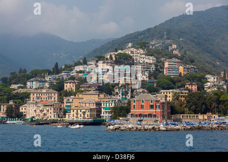 Santa Margherita - schöne Hafenstadt in Italien Stockfoto