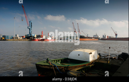 Immingham Dock, Immingham, North Lincolnshire Stockfoto