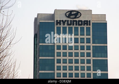 Südkorea: Hyundai-Kia Motors Headquarters, Seoul Stockfoto