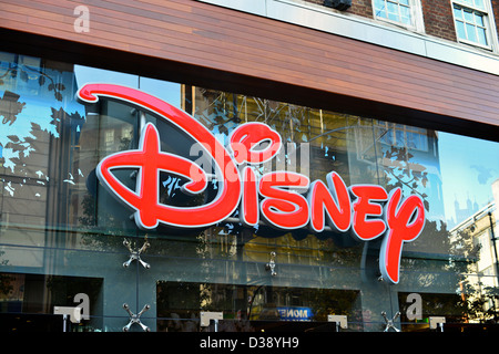 Disney Store auf der Oxford Street, London Stockfoto