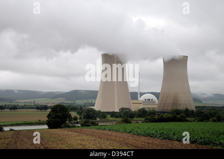 Emmerthal, Deutschland, die Grohnde Stockfoto