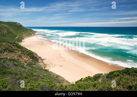 Strand in der Nähe von Great Ocean Road, Port Campbell National Park, Victoria, Australien Stockfoto