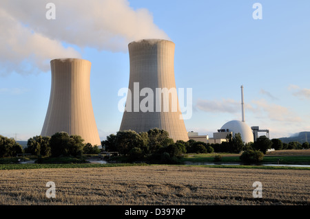 Emmerthal, Deutschland, die Grohnde Stockfoto