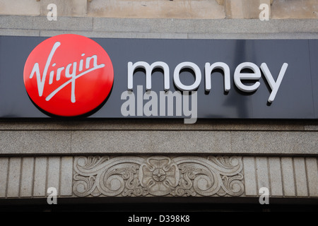 Jungfrau Bank in Glasgow, Schottland, Großbritannien Stockfoto