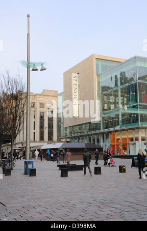 Einkaufszentrum St Enoch Square in Glasgow, Schottland, Großbritannien Stockfoto