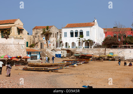 Ile de Gorée, Senegal, Afrika Stockfoto