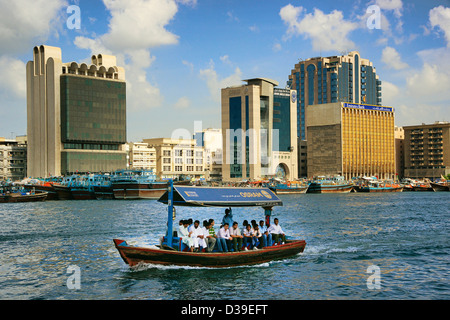 UUAE Emirat Dubai Creek und Deira Stockfoto
