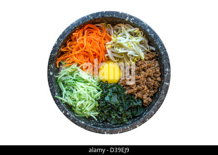 Koreanische traditionelle Speisen, Bibimbap Stockfoto