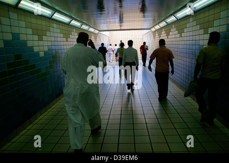 UUAE Emirat Dubai Sabkha Stockfoto