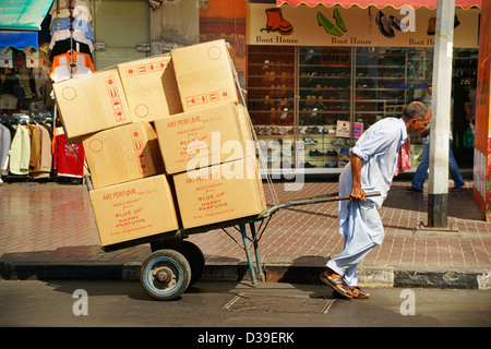 UUAE Emirat Dubai Sabkha Stockfoto